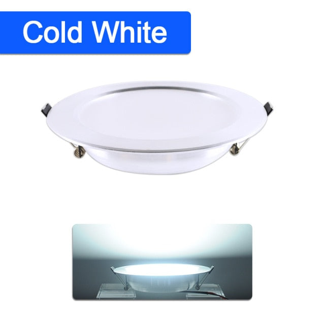 LED Downlight 3w 5w 7w 9w 12w 18w Round Recessed Lamp spot led bulb AC 220V 240V downlight Indoor LED Spot Lighting Kitchen