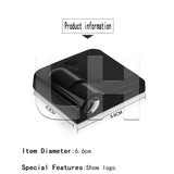 2pcs  For Mercedes Benz For Audi For Nissan For Jeep Led Car Door Light Courtesy Logo Ghost Shadow Laser Projector Punching Lamp