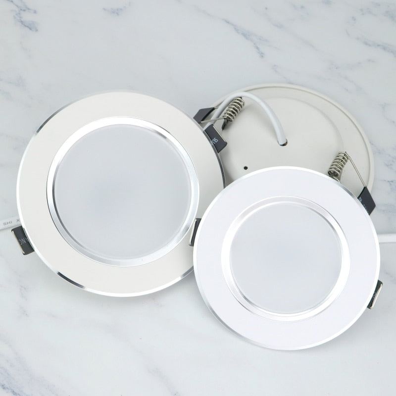 LED Downlight 220V 230V 240V Round Recessed Lamp 3W 5W 7W 9W 12W Led Bulb Bedroom Kitchen Indoor LED Spot Lighting