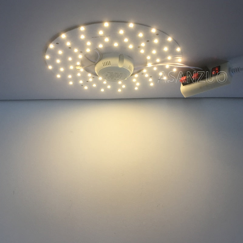 LED Downlights AC180-260V Lighting Plate for Ceiling Lamp High Brightness 5730 110V 220V 18W 24W 36W Convenient Installation