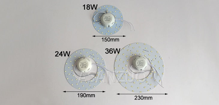 LED Downlights AC180-260V Lighting Plate for Ceiling Lamp High Brightness 5730 110V 220V 18W 24W 36W Convenient Installation