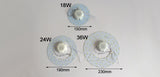 LED Downlights AC180-260V Lighting Plate for Ceiling Lamp High Brightness 5730 110V 220V 18W 24W 36W Convenient Installation