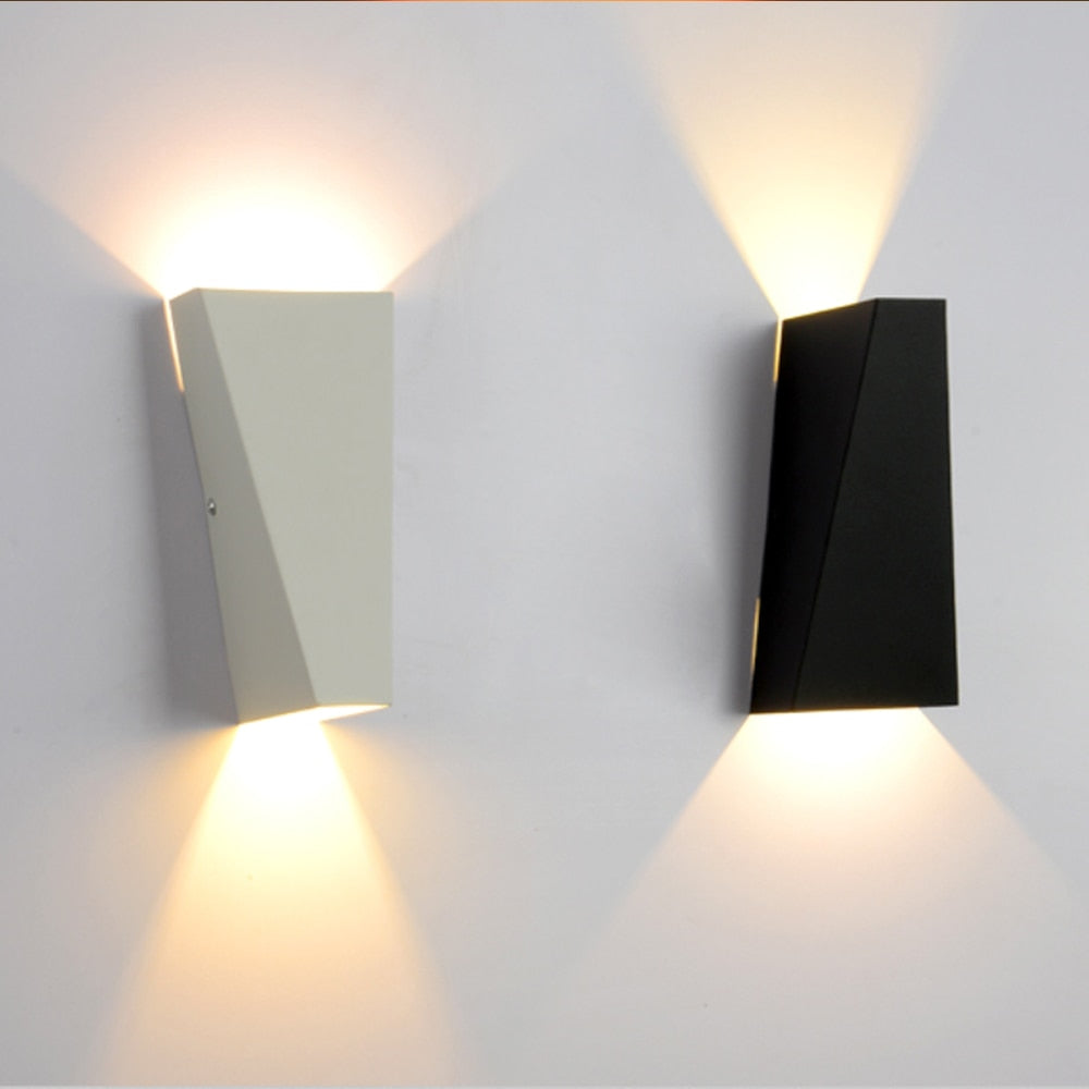 Waterproof Outdoor wall lighting IP65 Modern Indoor Lamps colorful Decorative lighting Porch Garden Lights  Aluminum AC90-260V