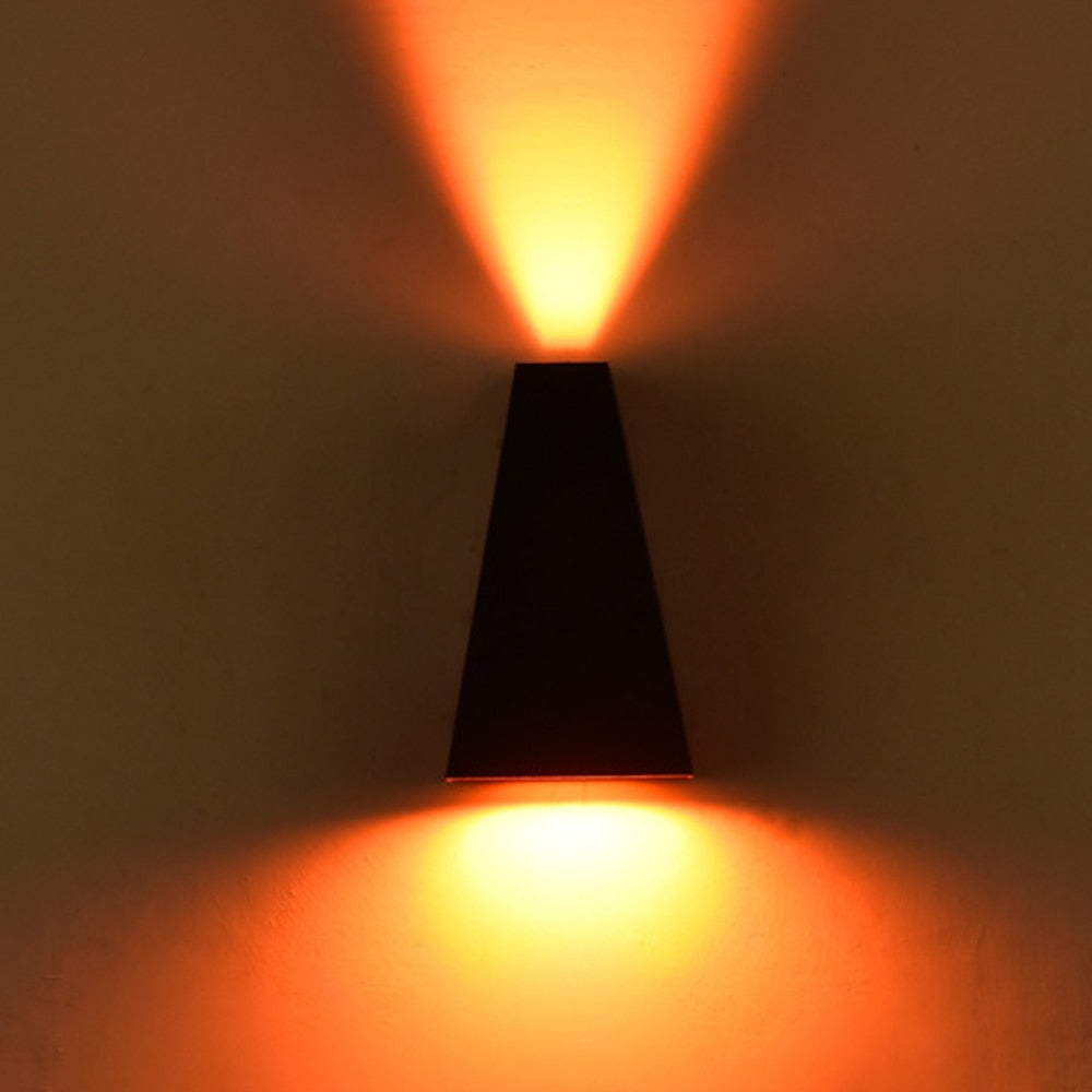 Waterproof Outdoor wall lighting IP65 Modern Indoor Lamps colorful Decorative lighting Porch Garden Lights  Aluminum AC90-260V