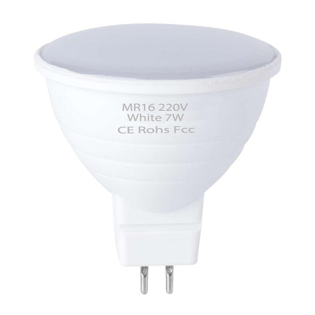 GU10 LED Bulb 220V Lamp MR16 Spotlight 7W GU5.3 Spot Light Bulb 2835 SMD Corn Bulb LED 5W Bombilla gu 10 led Ampul Home Lighting