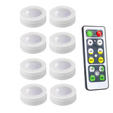 LED Puck Lights Wireless Downlight Spotlights For Close Wardrobe Hallway Night lamp