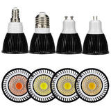 LED Spotlight Bulb GU10 MR16 E27 E14 Day Cold Warm White Grow Light 220V 240V LED COB Chip For Downlight Table Lamp Lampara