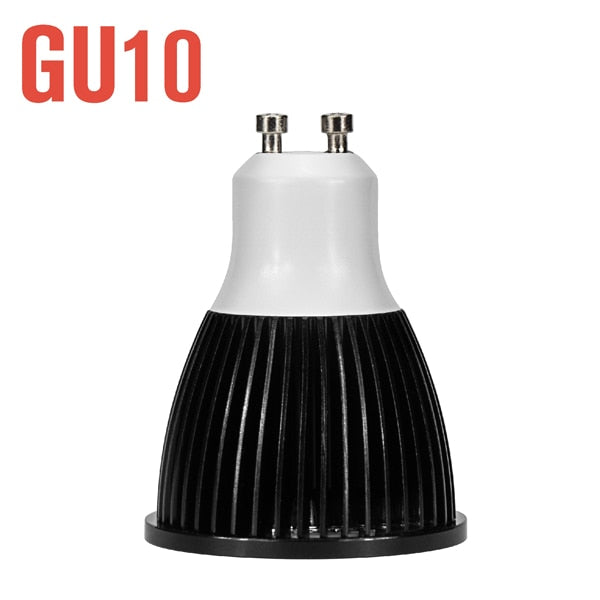 LED Spotlight Bulb GU10 MR16 E27 E14 Day Cold Warm White Grow Light 220V 240V LED COB Chip For Downlight Table Lamp Lampara