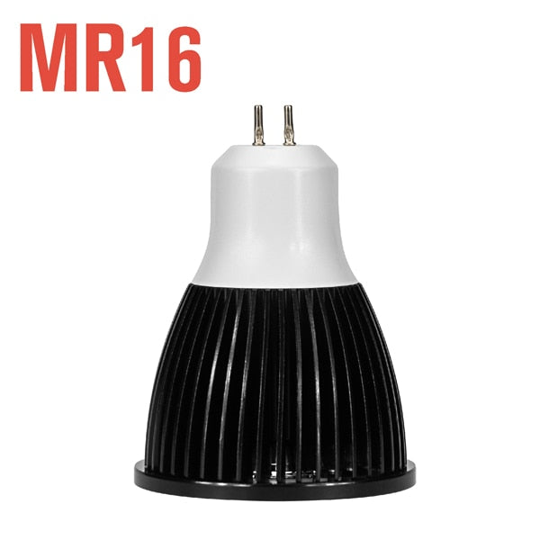 LED Spotlight Bulb GU10 MR16 E27 E14 Day Cold Warm White Grow Light 220V 240V LED COB Chip For Downlight Table Lamp Lampara