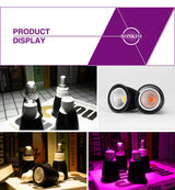 LED Spotlight Bulb GU10 MR16 E27 E14 Day Cold Warm White Grow Light 220V 240V LED COB Chip For Downlight Table Lamp Lampara