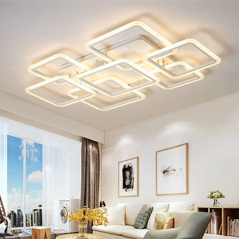 Modern led ceiling lights for living room bedroom Creative led ceiling lamp  Lampasas  techno planner led