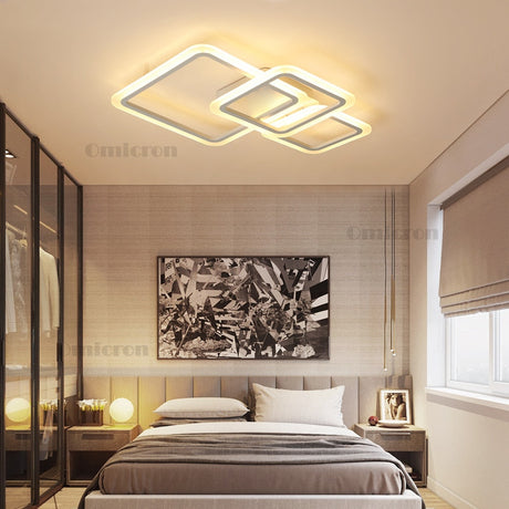 Modern led ceiling lights for living room bedroom Creative led ceiling Lampasas  techno planner led
