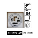 12" Dimmable LED Selfie Ring Light Photo Studio Light Photography Live Video Makeup for mobile phone with Tripod Phone Holder