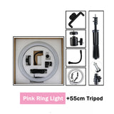 12" Dimmable LED Selfie Ring Light Photo Studio Light Photography Live Video Makeup for mobile phone with Tripod Phone Holder