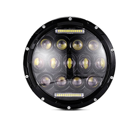 30W 7inch Round Led Headlight High Low Beam Light Halo Angle Eyes DRL Headlamp For Jeep Wrangler Off Road 4x4 Motorcycle