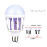 AC175~220V LED Mosquito Killer Bulb E27/B22 LED Bulb For Home Lighting Bug Zapper Trap Lamp Insect Anti Mosquito Repellers Light