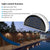 LED Wall Lighting Solar Garden Light Waterproof Fence Garden Light Wall Lamp Auto ON/OFF for Outdoor Lighting N760B