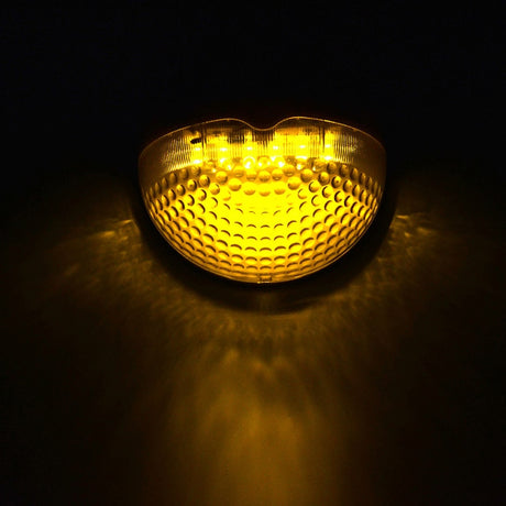 LED Wall Lighting Solar Garden Light Waterproof Fence Garden Light Wall Lamp Auto ON/OFF for Outdoor Lighting N760B