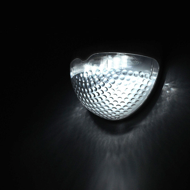 LED Wall Lighting Solar Garden Light Waterproof Fence Garden Light Wall Lamp Auto ON/OFF for Outdoor Lighting N760B