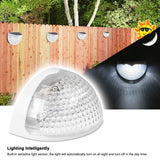 LED Wall Lighting Solar Garden Light Waterproof Fence Garden Light Wall Lamp Auto ON/OFF for Outdoor Lighting N760B