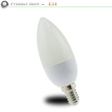 Led Candle Bulb E14 220V Save Energy spotlight Warm/cool white chandlier crystal Lamp Ampoule Bombillas Home Light