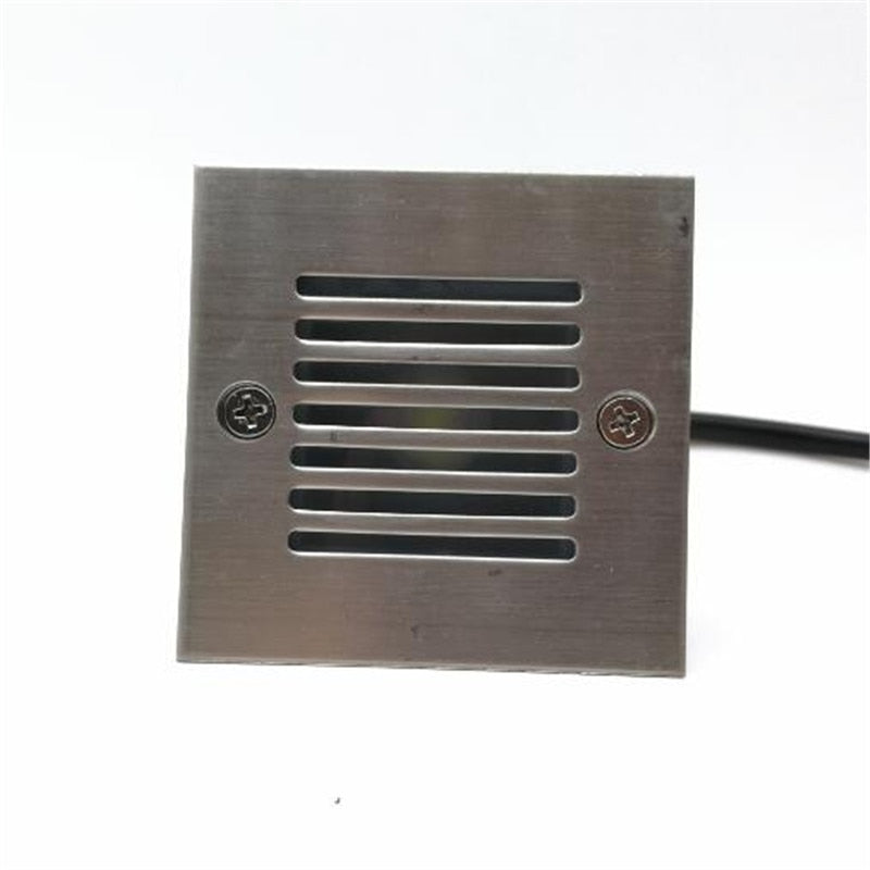 Outdoor Led Step Light IP68 Aluminum Embedded Staircase Corner Lamp Waterproof Recessed Wall Stair Lamp Footlight