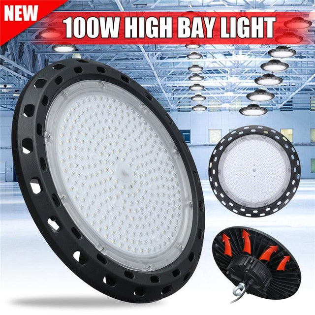 100W LED High Bay Light 20,000LM IP65 Retrofit Warehouse Light AC85-265V - LED Lights For Sale : Affordable LED Solutions : Wholesale Prices