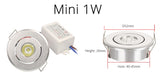 Special Silver Downlight Dimmable LED Mini 1W 3W 4W 5W 7W Warm Nature Pure White Recessed Lamp Spot light Indoor Lighting
