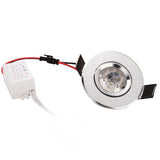 Special Silver Downlight Dimmable LED Mini 1W 3W 4W 5W 7W Warm Nature Pure White Recessed Lamp Spot light Indoor Lighting