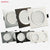 LED Downlights 5W 10W AC85-265V Square silver Black White LED Ceiling Lamp Down Light for Kitchen Home Office Indoor Lighting