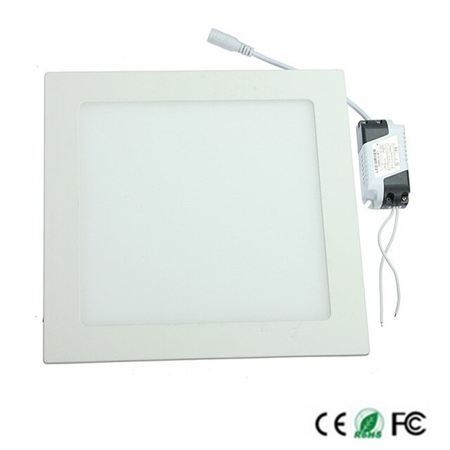 3W/6W/9W/12W/15W/25W dimmable LED downlight Square LED panel Ceiling Recessed Light bulb lamp AC85-265V smd2835