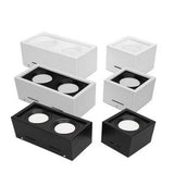 Square COB LED dimmable Downlights 10W 15W 20W 30W Surface Mounted LED Ceiling Lamps Spot Light LED Downlights AC85V-265V