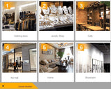 Square COB LED dimmable Downlights 10W 15W 20W 30W Surface Mounted LED Ceiling Lamps Spot Light LED Downlights AC85V-265V