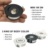 Special Black LED Downlight Dimmable Mini 1W 3W 4W 5W 7W Warm Nature Pure White Recessed Lamp Spot light Indoor Lighting