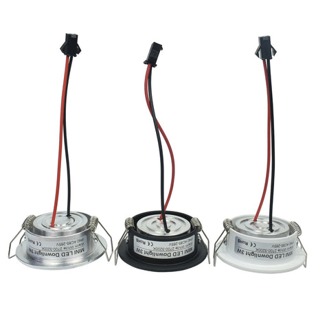 Special Black LED Downlight Dimmable Mini 1W 3W 4W 5W 7W Warm Nature Pure White Recessed Lamp Spot light Indoor Lighting