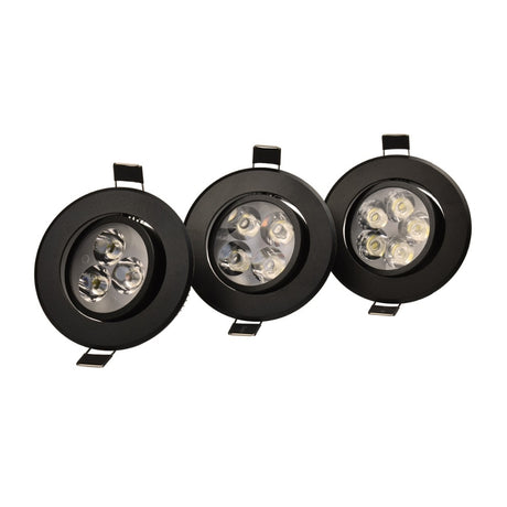 Special Black LED Downlight Dimmable Mini 1W 3W 4W 5W 7W Warm Nature Pure White Recessed Lamp Spot light Indoor Lighting