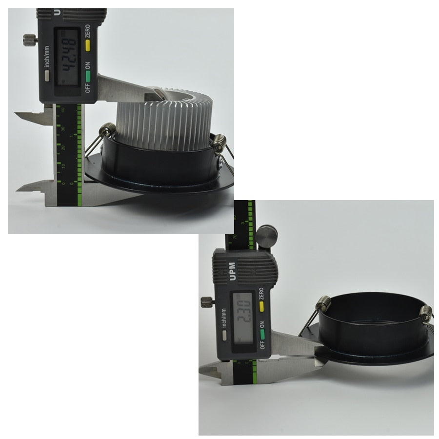 Special Black LED Downlight Dimmable Mini 1W 3W 4W 5W 7W Warm Nature Pure White Recessed Lamp Spot light Indoor Lighting