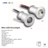 Led Downlight 12V Cabinet Mini Spot Light IP65 Ceiling Recessed Lighting Showcase Focos Led 1W Indoor Lighting 9PCS With Driver