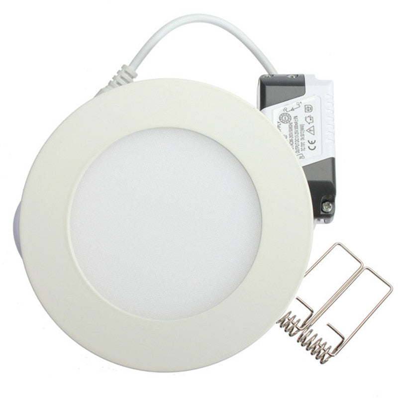 AC/DC 12V 24V led downlight 3W 4W 6W 9W 12W 15W 25W led ceiling recessed grid downlight round panel light
