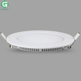 LED Panel Lights Ceiling Round Recessed Lamp Aluminum Ultra Thin Downlights 3W 4W 6W 9W 12W 15W 18W 24W Spotlight Light Fixtures