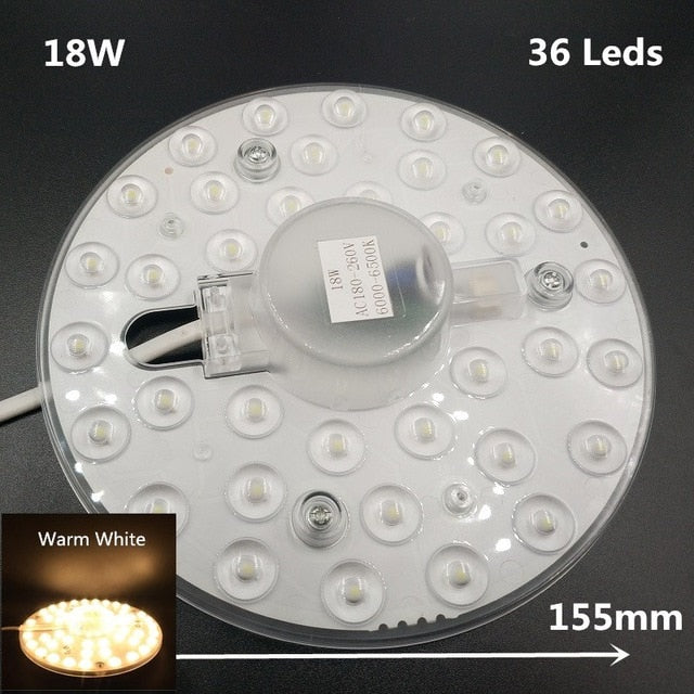 Round Led Panel Light 12W 18W 24W 36W Surface Mounted leds Downlight ceiling down 220V 230V 240V lampada lamp Down Lamp Magnetic