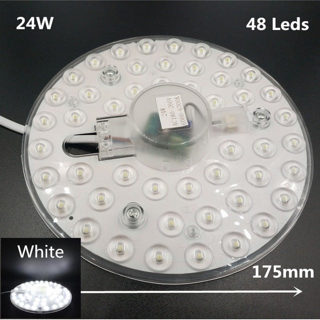 Round Led Panel Light 12W 18W 24W 36W Surface Mounted leds Downlight ceiling down 220V 230V 240V lampada lamp Down Lamp Magnetic