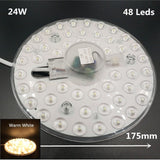 Round Led Panel Light 12W 18W 24W 36W Surface Mounted leds Downlight ceiling down 220V 230V 240V lampada lamp Down Lamp Magnetic