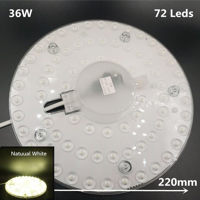 Round Led Panel Light 12W 18W 24W 36W Surface Mounted leds Downlight ceiling down 220V 230V 240V lampada lamp Down Lamp Magnetic