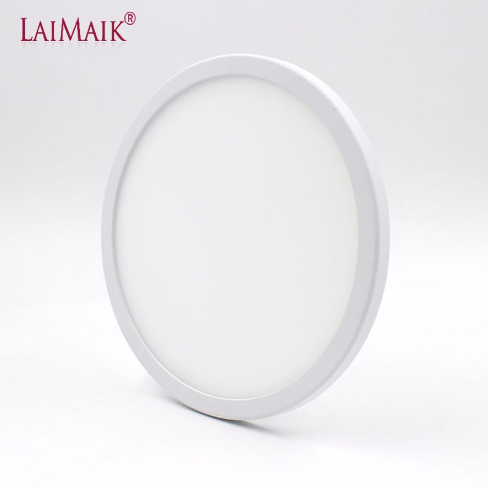 LAIMAIK LED Panel Light AC220V 6W 8W 15W 20W Round LED Panel Light Recessed LED Ceiling Light Spot Downlight Dith Led Driver