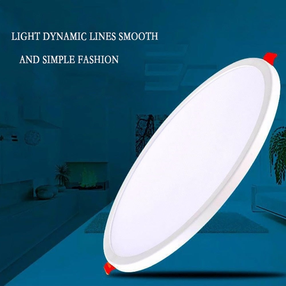 LAIMAIK LED Panel Light AC220V 6W 8W 15W 20W Round LED Panel Light Recessed LED Ceiling Light Spot Downlight Dith Led Driver
