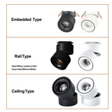 Spot tracking light 10W led tracking lamp warm white surface mounted Ceiling spotlight for clothes shoes lighting