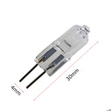 Halogen G4 AC12V 5W 10W 20W 35W 50W Lamp G4 Halogen Light Warm Bulb G4 Base Clear Halogen inserted crystal lamp