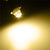 LED Light Bulb DC3V 6V P13.5S PR2 0.5W LED  Warm White for Flashlight Replacement Bulb Torches Work Light Lamp 60-100Lumen