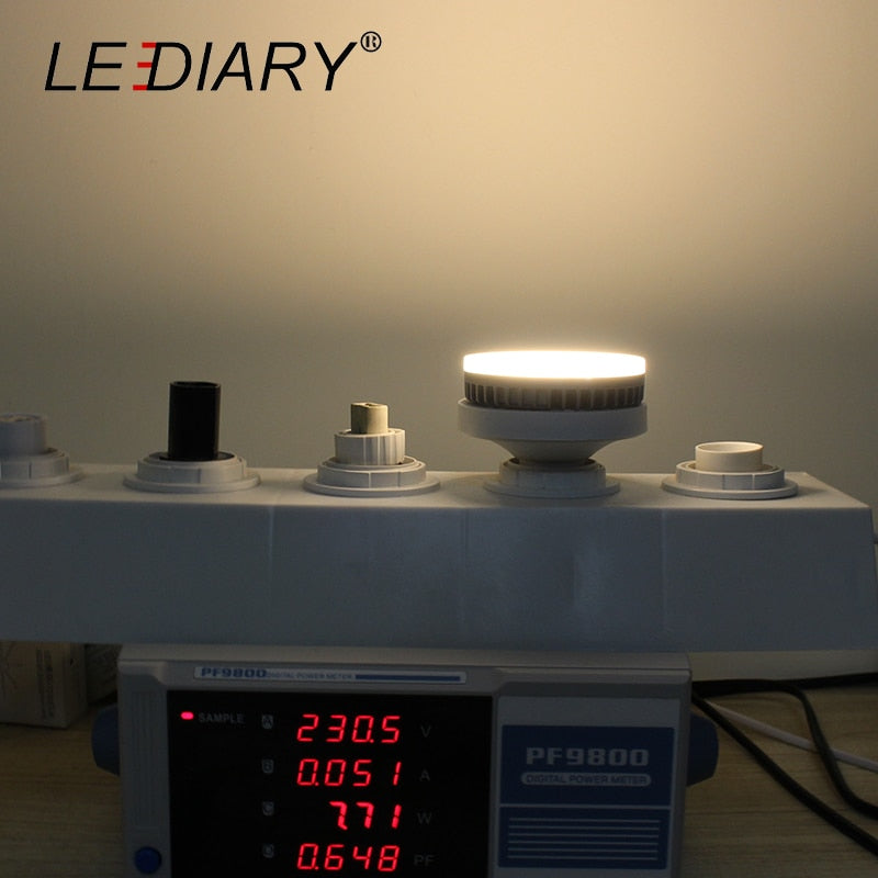 LEDIARY Super Bright LED GX53 Bulb 110V-240V Aluminum Cooling&Frosted PC Cover Real 8W Downlight GX53 Cabinet 3000/4000/6000K
